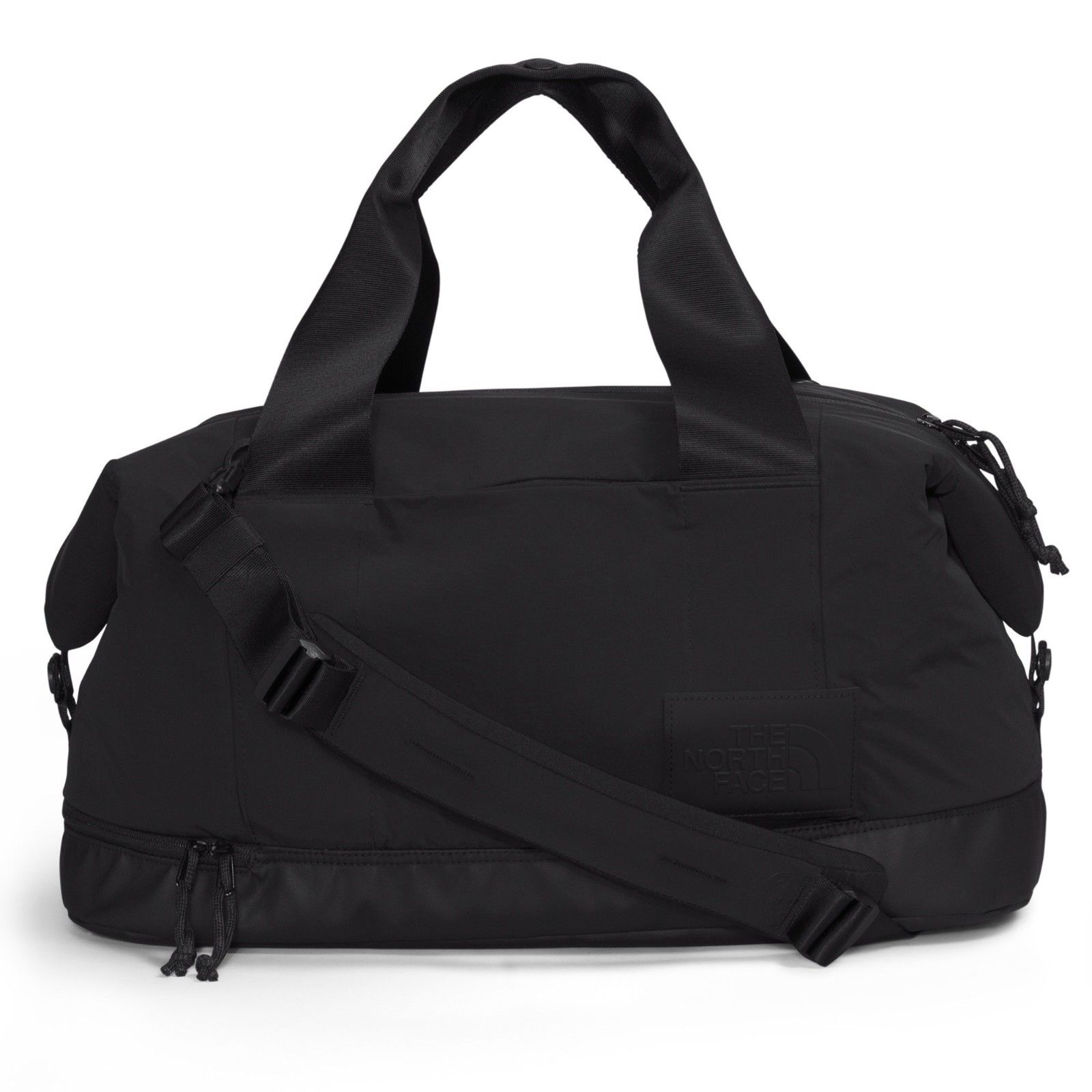 The North Face Never Stop Weekender Duffel Womens Os Black Recycled Travel Bag